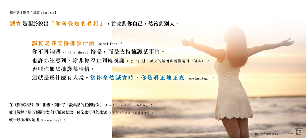 【關於「誠實」Honesty】 | 與神對話
